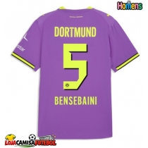 Camisa de Futebol Borussia Dortmund Ramy Bensebaini #5 Equipamento Alternativo 2026-27 Manga Curta